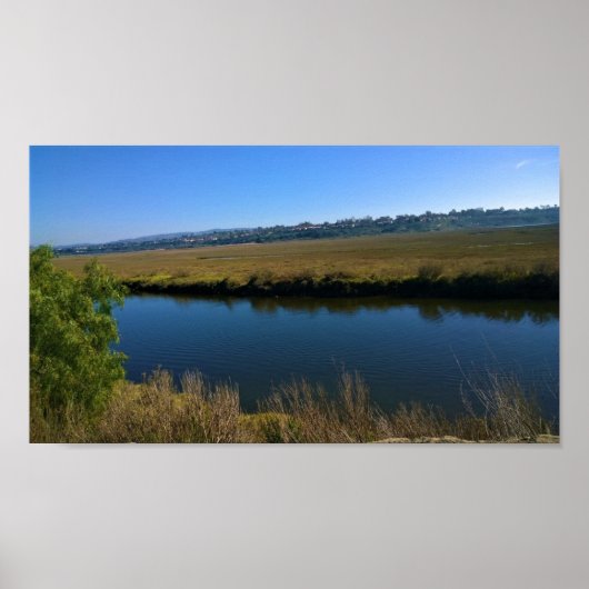 Terug Bay, Newport Beach, Californië Poster (Voorkant)