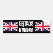 Terug!® Beatlemania Bumpersticker (Voorkant)
