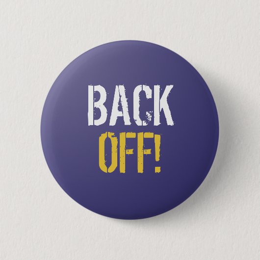TERUG! Button (Voorkant)