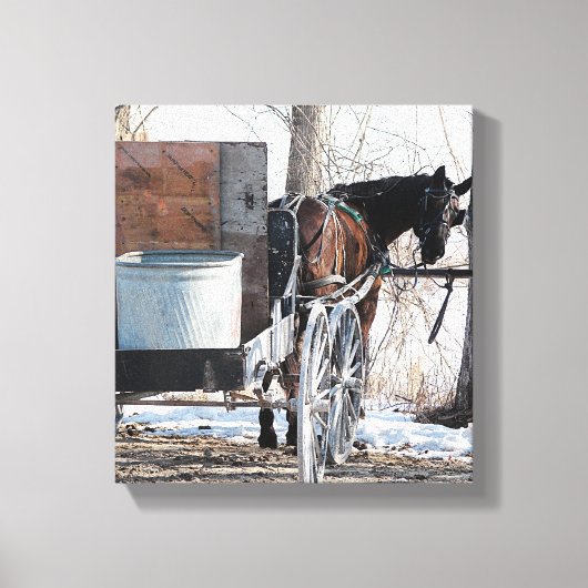 Terug Canvas Afdruk (Voorkant)