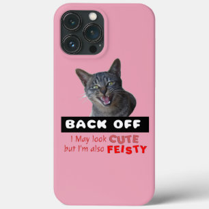 TERUG Cute Cat - Cute but Feisty Case-Mate iPhone Case
