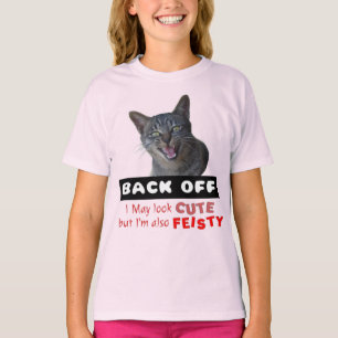 TERUG Cute Cat - Cute but Feisty T-shirt