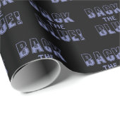 TERUG DE BLAUW CADEAUPAPIER (Rol Hoek)