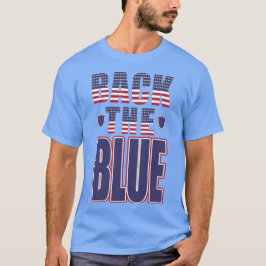 TERUG DE BLAUW DOOR EKLEKTIX T-SHIRT