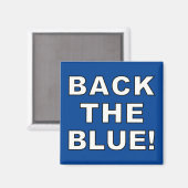 TERUG DE BLAUW! MAGNEET (Voorkant / Achterkant)