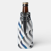 Terug De Blauwe Flessenkoeler Flesjeskoeler (Fles Achterkant)