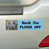 Terug de Bumpersticker van de Rooster van de WEG (Op auto)