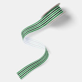 Terug en Forth Black en Green Satijnen Lint (Achterkant)