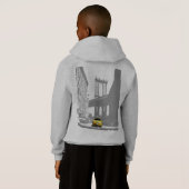 Terug en Vooraf afdrukken New York City Nyc Kinder (Achterkant volledig)