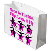 TERUG FLIPPING GYMNAST LARGE CADEAUTASJE (Achterkant Gekanteld)