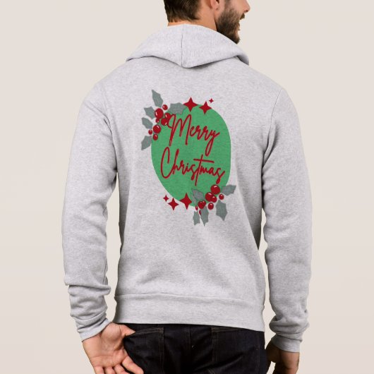 Terug geprint Kerst T-shirt (Achterkant)