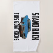 Terug GTO-pictogrammen Strandlaken (Voorkant)