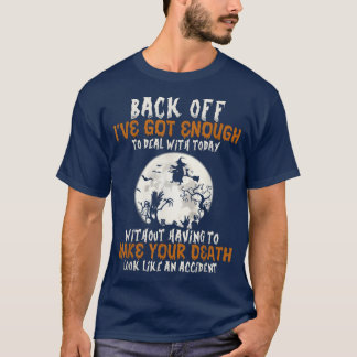 Terug heb ik genoeg om met de hedendaagse Hallow o T-shirt