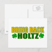 Terug Holtz Briefkaart (Voorkant / Achterkant)