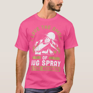 Terug hou ik van de smokkel van de ruggegraat in d t-shirt