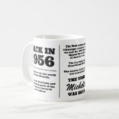 Terug in 1956, Aangepaste Geboortejaar Koffiemok (Voorkant links)