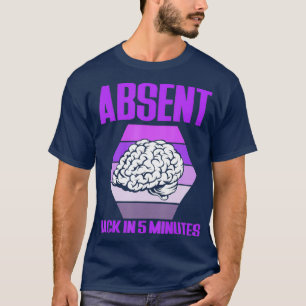 Terug in 5 minuten Epilepsie Bewustheid T-shirt