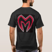 Terug in Black Motostrano T-shirt (Achterkant)