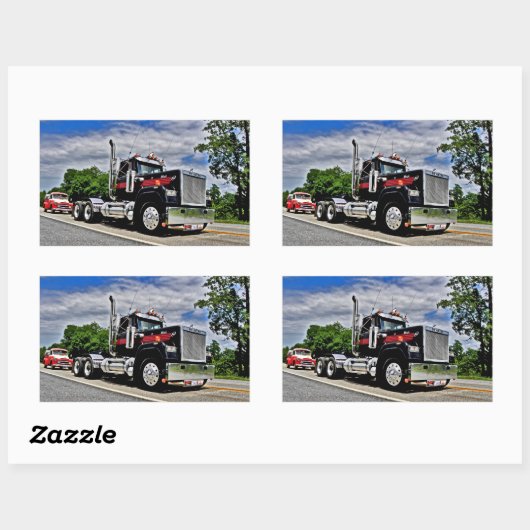 Terug in Black Superliner Stickers (Vel)