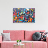 TERUG IN DE STAD-NYC 12 CANVAS AFDRUK (Insitu (Woonkamer))