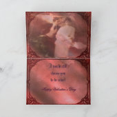 Terug in de tijd  feestdagen kaart (Binnen)