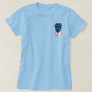 Terug in het blauw of er zal niemand zijn om je te t-shirt