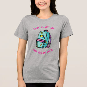 Terug in mijn rugzak Tri-Blend shirt