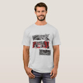 Terug in stijl t-shirt (Voorkant volledig)