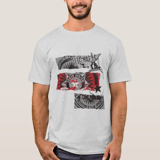 Terug in stijl t-shirt (Voorkant)