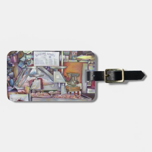 Terug in Tien minuten, de verjaardag van Forgot Wi Bagagelabel (Voorkant horizontaal)