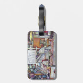 Terug in Tien minuten, de verjaardag van Forgot Wi Bagagelabel (Achterkant verticaal)