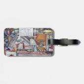 Terug in Tien minuten, de verjaardag van Forgot Wi Bagagelabel (Achterkant horizontaal)