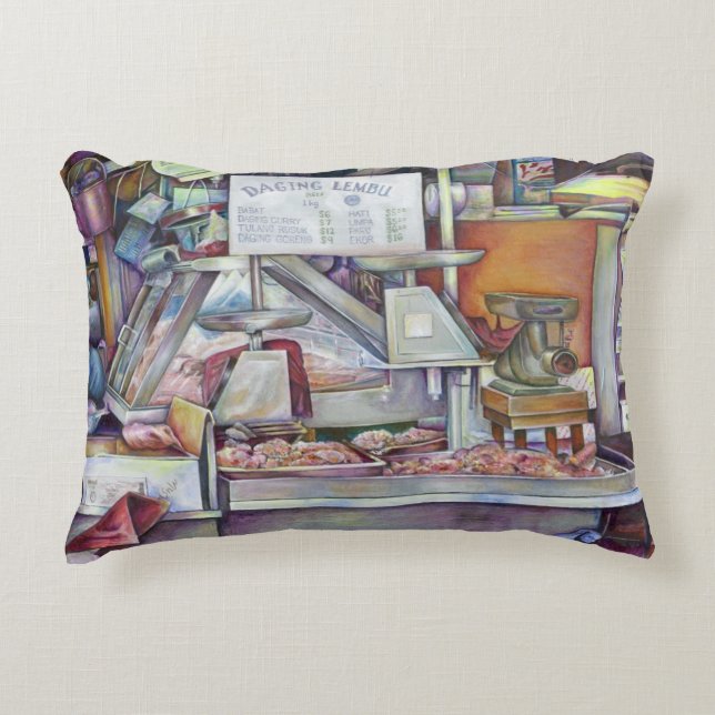 Terug in Tien minuten, vergeten de verjaardag van  Accent Kussen (Voorkant)