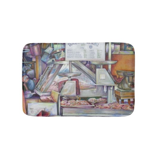 Terug in Tien minuten, vergeten de verjaardag van  Badmat (Voorkant)