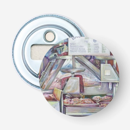 Terug in Tien minuten, vergeten de verjaardag van Button Flesopener (Voorkant)