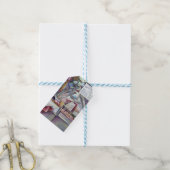 Terug in Tien minuten, vergeten de verjaardag van  Cadeaulabel (Met Touw)