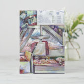 Terug in Tien minuten, vergeten de verjaardag van Kaart (Staand voorkant)