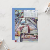 Terug in Tien minuten, vergeten de verjaardag van Kaart (Voorkant / Achterkant in situ)