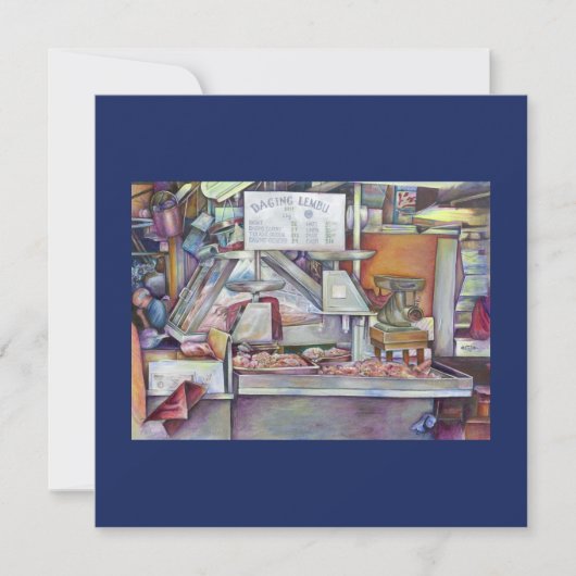 Terug in Tien minuten, vergeten de verjaardag van  Kaart (Voorkant)