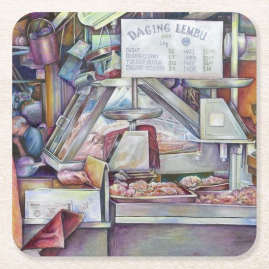 Terug in Tien minuten, vergeten de verjaardag van  Kartonnen Onderzetters (Voorkant)