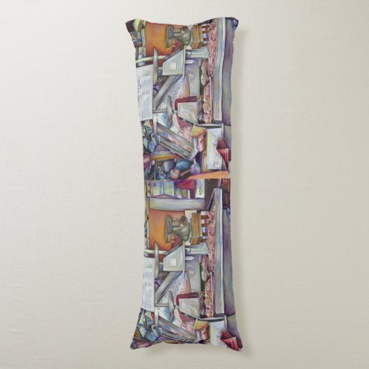 Terug in Tien minuten, vergeten de verjaardag van  Lichaamskussen (Voorkant Verticaal)