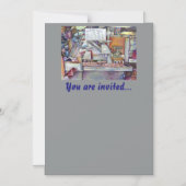 Terug in Tien minuten, vergeten de verjaardag van Magnetische Uitnodiging (Voorkant)