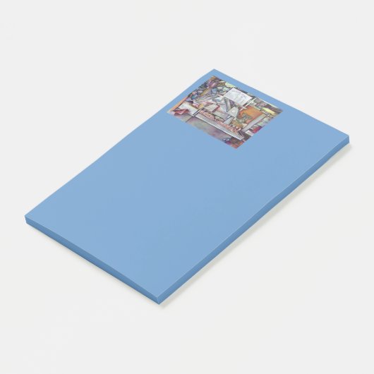 Terug in Tien minuten, vergeten de verjaardag van  Post-it® Notes (Schuin)