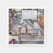 Terug in Tien minuten, vergeten de verjaardag van  Servetten (Voorkant)