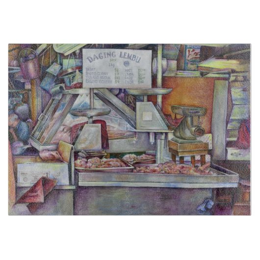 Terug in Tien minuten, vergeten de verjaardag van  Snijplank (Voorkant)