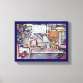 Terug in Tien Minuten Vergeten Vrouw Verjaardag Ca Canvas Afdruk (Voorkant)