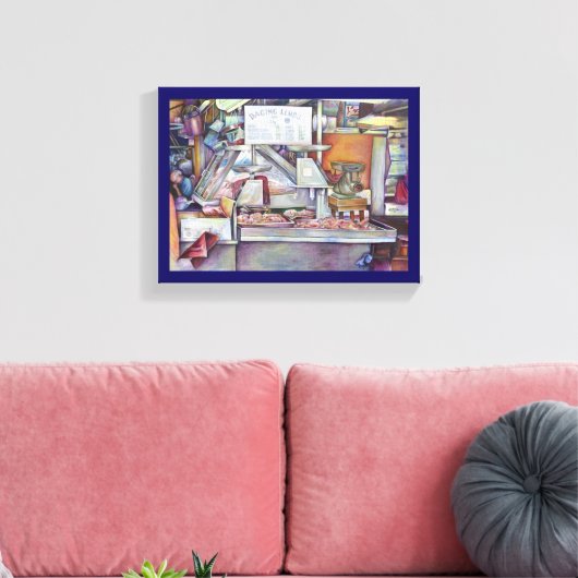 Terug in Tien Minuten Vergeten Vrouw Verjaardag Ca Canvas Afdruk (Insitu (Woonkamer))