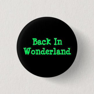 Terug in Wonderland Ronde Button 3,2 Cm