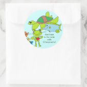 Terug in zwemmen met Chiropractie stickers (Tas)