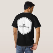 Terug MTB Ride Op T-Shirt (Achterkant volledig)